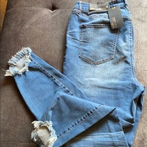 NWT Charlette Rouse Refuge Hi-Waited Skinny